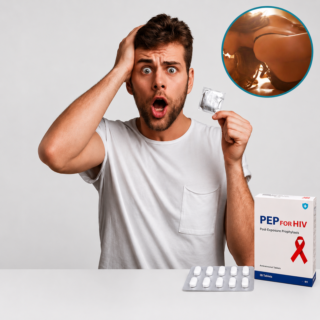 Condom break — worried about HIV? Get PEP treatment in Central Delhi